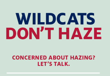 Hazing prevention poster